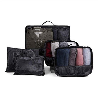 다양한 크기의 방수 수하물 포장 큐브