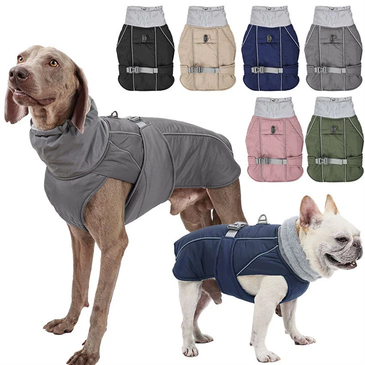 Durable Large Dog Winter Warm Jacket Clothes Custom
