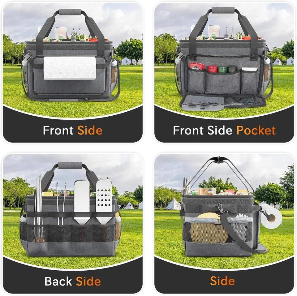 Foldable BBQ Organiser With Tissue Holder best