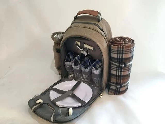 Multi-Purpose Travel Insulated Picnic Backpack With Mat Tableware price